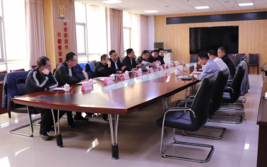 濱州市發(fā)改委黨組副書記、市發(fā)展改革服務(wù)中心主任李解放一行到惠眾財金集團(tuán)調(diào)研